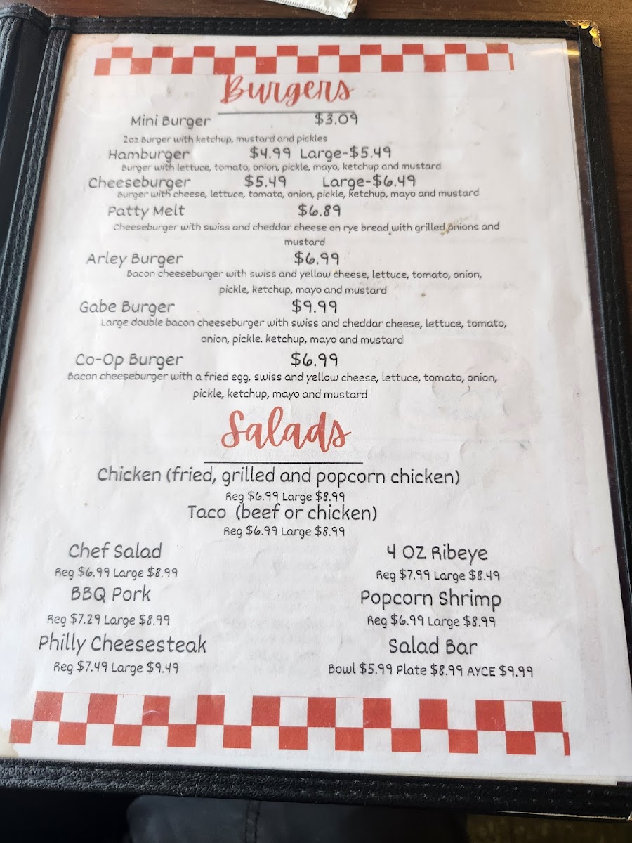 Arley Coffee Shop Menu - Image 2